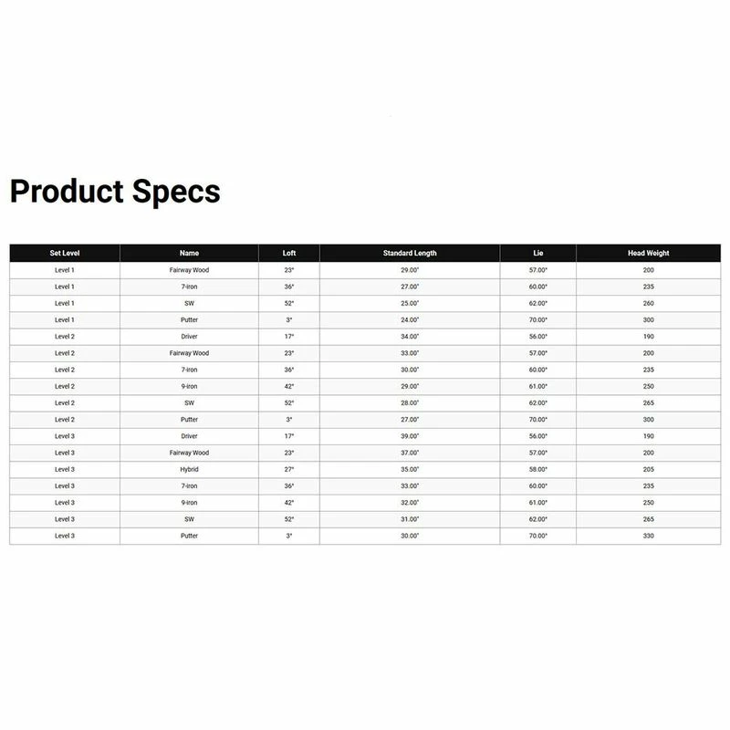 Callaway Boy's XJ-2 Package Set - Image 6