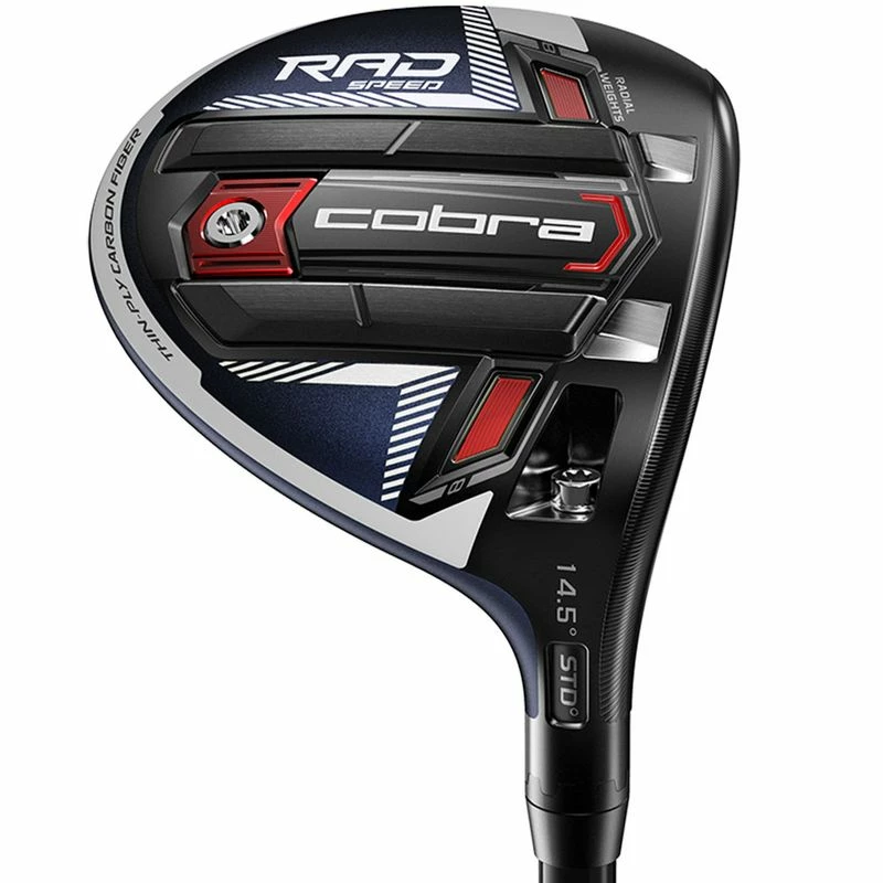 Cobra KING RADSPEED Fairway Wood - Blue/Red - Image 2