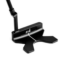 Sik Golf SIK FLO M PUTTER MATTE BLACK - RH ASSEMBLED (LINE BACK FLANGE)