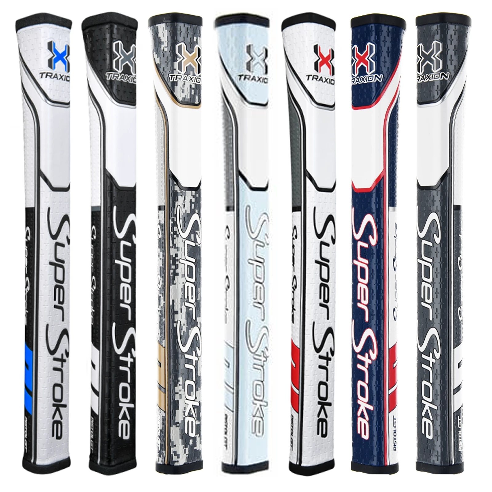 SUPERSTROKE TRAXION PISTOL GT 1.0 PUTTER GRIPS