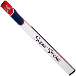 SUPERSTROKE TRAXION FLATSO 17" PUTTER GRIP - RED/WHT/BLU